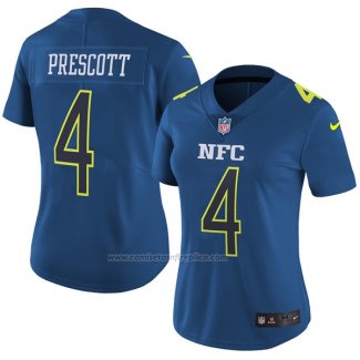 Camiseta NFL Mujer Pro Bowl NFC Prescott 2017 Azul