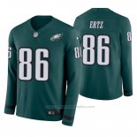 Camiseta NFL Therma Manga Larga Philadelphia Eagles Zach Ertz Verde