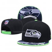 Gorra Seattle Seahawks Negro Verde