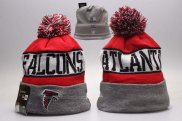 Gorro Atlanta Falcons Gris Rojo