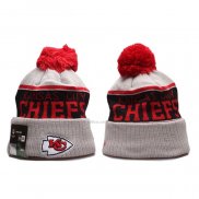 Gorro Beanie Kansas City Chiefs Gris Rojo