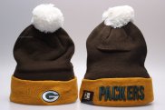 Gorro Green Bay Packers Marron