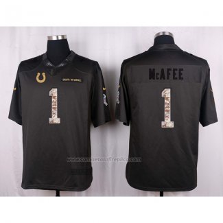 Camiseta NFL Anthracite Indianapolis Colts Mcafee 2016 Salute To Service