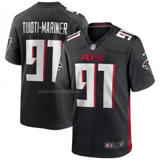 Camiseta NFL Game Atlanta Falcons Jacob Tuioti Mariner Negro