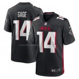 Camiseta NFL Game Atlanta Falcons Russell Gage 14 Negro