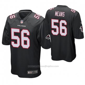 Camiseta NFL Game Atlanta Falcons Steven Means Negro