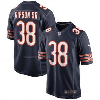 Camiseta NFL Game Chicago Bears Tashaun Gipson Azul