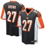 Camiseta NFL Game Cincinnati Bengals Tony Brown Negro