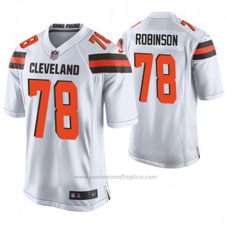 Camiseta NFL Game Cleveland Browns Greg Robinson Blanco