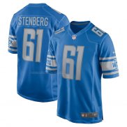 Camiseta NFL Game Detroit Lions Logan Stenberg Azul