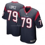 Camiseta NFL Game Houston Texans Roy Lopez Azul