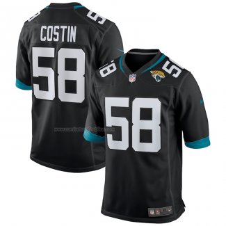 Camiseta NFL Game Jacksonville Jaguars Doug Costin Negro