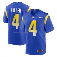 Camiseta NFL Game Los Angeles Rams Jordan Fuller 4 Azul