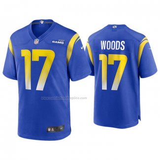 Camiseta NFL Game Los Angeles Rams Robert Woods Azul2