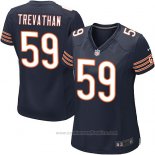 Camiseta NFL Game Mujer Chicago Bears Trevathan Blanco Azul