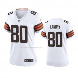 Camiseta NFL Game Mujer Cleveland Browns Jarvis Landry 2020 Blanco