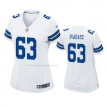 Camiseta NFL Game Mujer Dallas Cowboys Tyler Biadasz Blanco