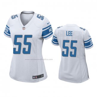 Camiseta NFL Game Mujer Detroit Lions Elijah Lee Blanco