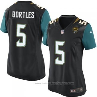 Camiseta NFL Game Mujer Jacksonville Jaguars Bortles Negro