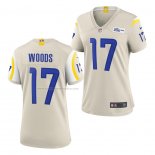 Camiseta NFL Game Mujer Los Angela Rams Robert Woods Blanco