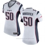 Camiseta NFL Game Mujer New England Patriots Ninkovich Blanco