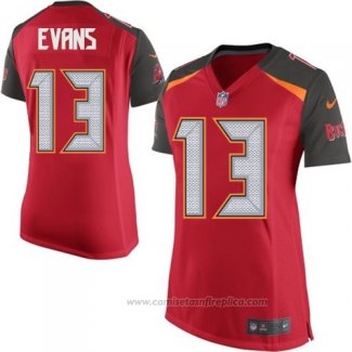 Camiseta NFL Game Mujer Tampa Bay Buccaneers Evans Rojo