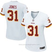 Camiseta NFL Game Mujer Washington Redskins Jones Blanco