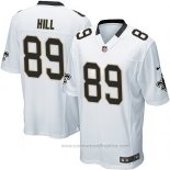 Camiseta NFL Game New Orleans Saints Hill Blanco