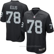 Camiseta NFL Game Nino Las Vegas Raiders Ellis Negro