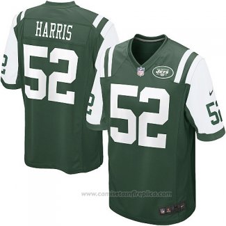 Camiseta NFL Game Nino New York Jets Harris Verde