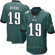 Camiseta NFL Game Nino Philadelphia Eagles Givens Verde Oscuro