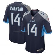 Camiseta NFL Game Tennessee Titans Kalif Raymond Azul