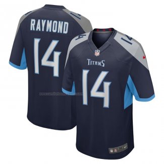 Camiseta NFL Game Tennessee Titans Kalif Raymond Azul