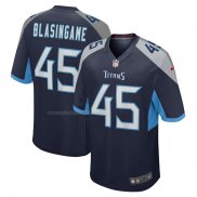 Camiseta NFL Game Tennessee Titans Khari Blasingame Azul