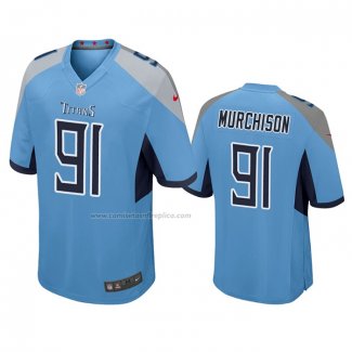 Camiseta NFL Game Tennessee Titans Larrell Murchison Azul