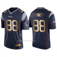 Camiseta NFL Gold Game New England Patriots Bennett Profundo Azul