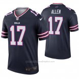 Camiseta NFL Legend Buffalo Bills 17 Josh Allen Inverted Azul