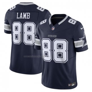 Camiseta NFL Limited Dallas Cowboys CeeDee Lamb Vapor F.U.S.E. Azul