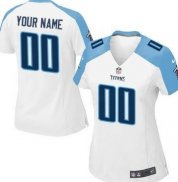 Camiseta NFL Mujer Tennessee Titans Personalizada Blanco