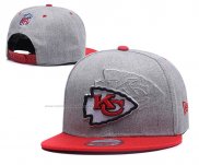 Gorra Kansas City Chiefs Gris Blanco Rojo