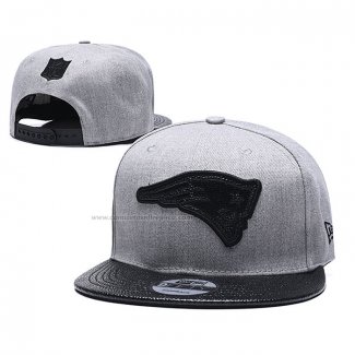 Gorra New England Patriots 9FIFTY Snapback Negro Gris