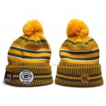 Gorro Beanie Green Bay Packers Amarillo Verde2