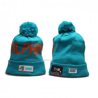 Gorro Beanie Miami Dolphins 100th Azul