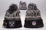 Gorro Las Vegas Raiders Gris Negro