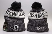 Gorro Los Angeles Rams Negro Gris