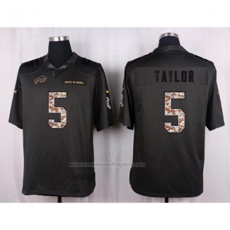 Camiseta NFL Anthracite Buffalo Bills Taylor 2016 Salute To Service