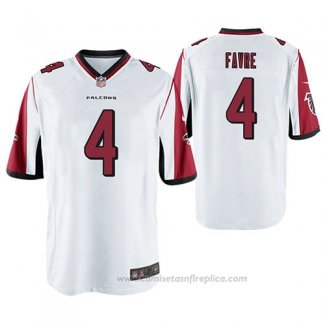 Camiseta NFL Game Atlanta Falcons Brett Favre Blanco