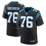 Camiseta NFL Game Carolina Panthers Calvin Throckmorton Negro