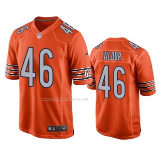 Camiseta NFL Game Chicago Bears Kindle Vildor Alterno Naranja