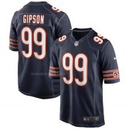 Camiseta NFL Game Chicago Bears Trevis Gipson 99 Azul